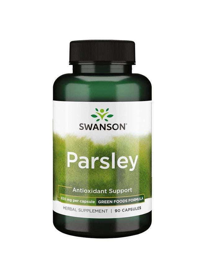 SWANSON Parsley 650 Milligrams 90 Capsules - Image 1