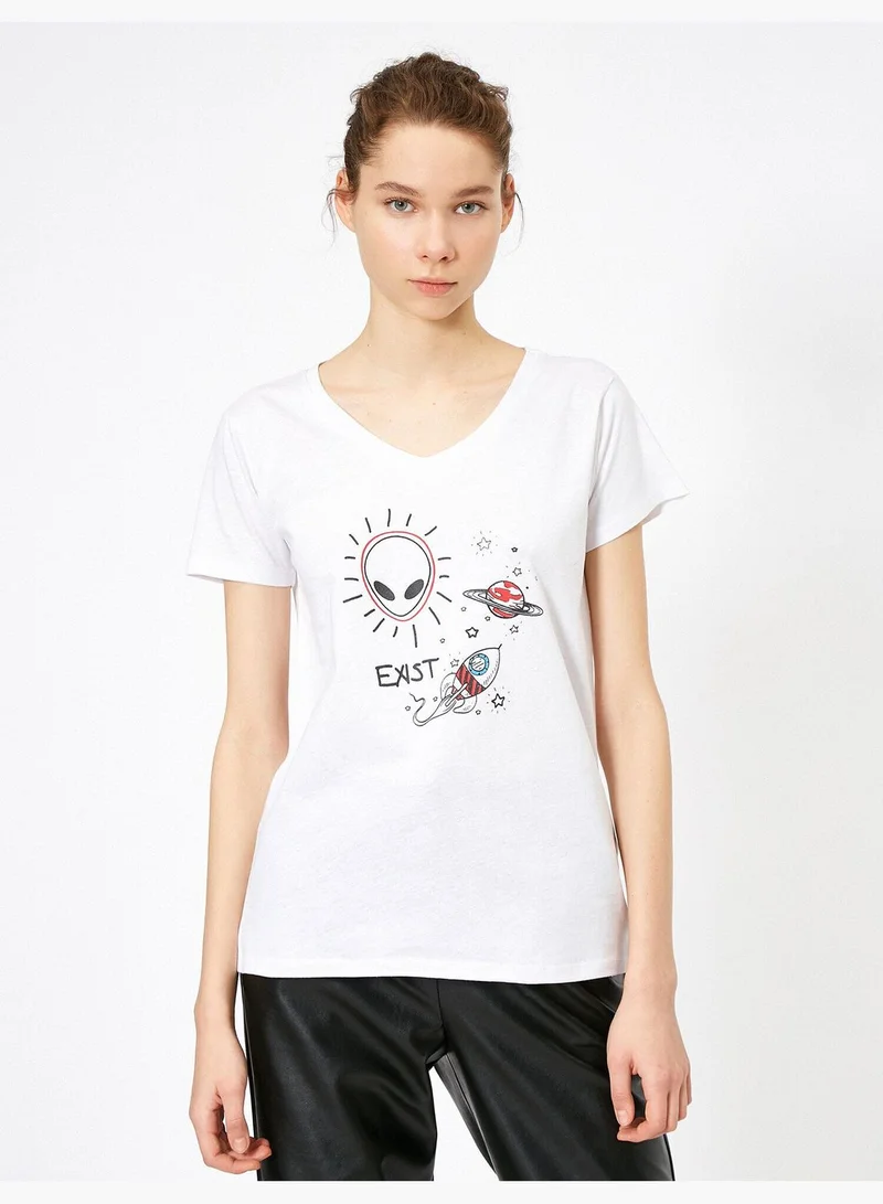 KOTON Printed T-Shirt