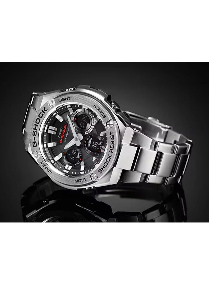 Casio GST-S110D-1ADR For Men'sAnalog-Digital, Casual Watch - Image 2