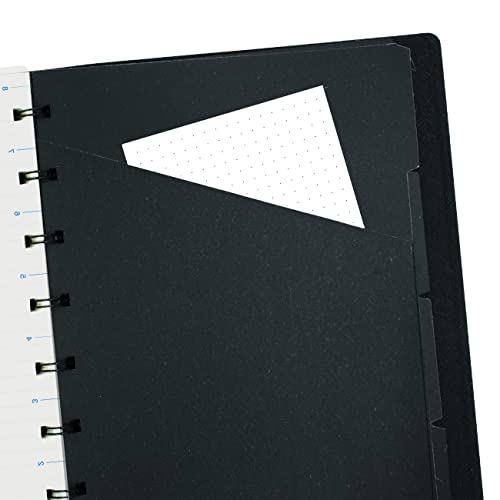 Filofax Refillable Notebook, A5 Size, Architexture Collection, Dotted Paper, 8.25" x 5.75", Marble (B115084U) - Image 5