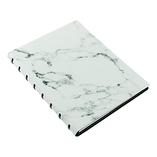 Filofax Refillable Notebook, A5 Size, Architexture Collection, Dotted Paper, 8.25" x 5.75", Marble (B115084U) - Image 4