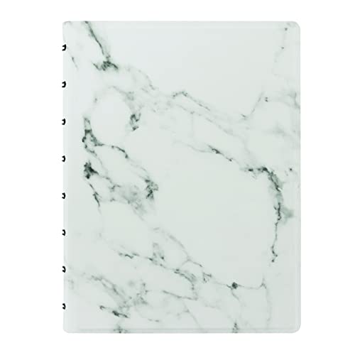 Filofax Refillable Notebook, A5 Size, Architexture Collection, Dotted Paper, 8.25" x 5.75", Marble (B115084U) - Image 1