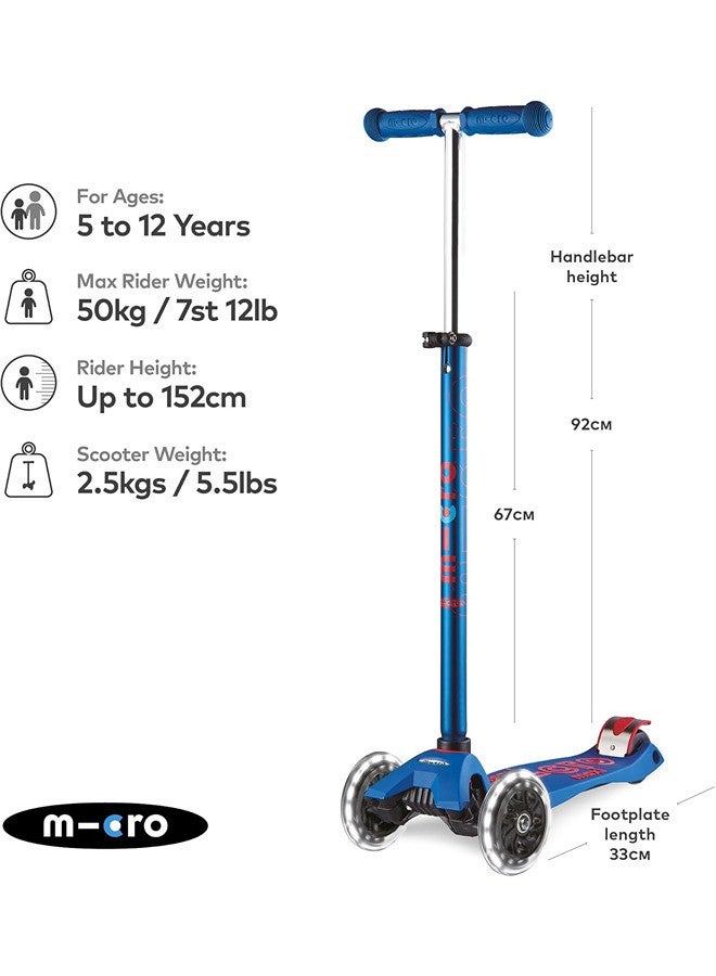 Micro مايكرو ماكسي ديلوكس LED كيكبورد | كيكبورد مع عجلات أمامية LED | مقود قابل للتعديل في الارتفاع | من 5 سنوات | كيكبورد متوفر بـ 6 ألوان - Image 3