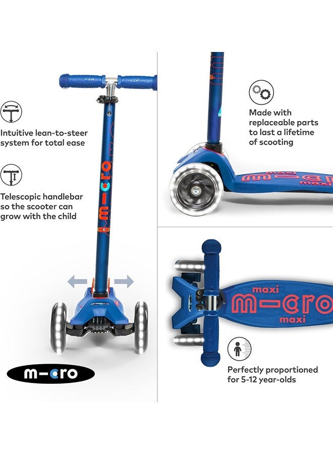 Micro مايكرو ماكسي ديلوكس LED كيكبورد | كيكبورد مع عجلات أمامية LED | مقود قابل للتعديل في الارتفاع | من 5 سنوات | كيكبورد متوفر بـ 6 ألوان - Image 4
