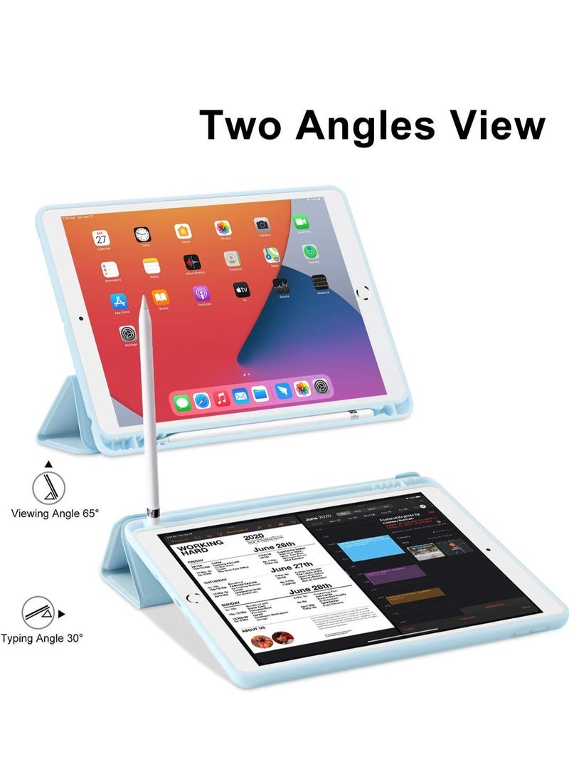 SmartGrist iPad 8th Generation Case 2020 - Kids Cover for 10.2 iPad 7th Generation 2019, Shockproof Heavy Duty Rugged Cover with Pencil Holder, Stand, and Strap - Image 5