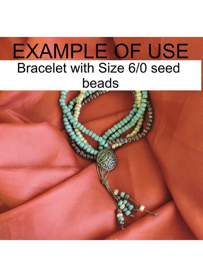 Miyuki Round Seed Beads Size 6/0 20g SL Dark Topaz - Image 5