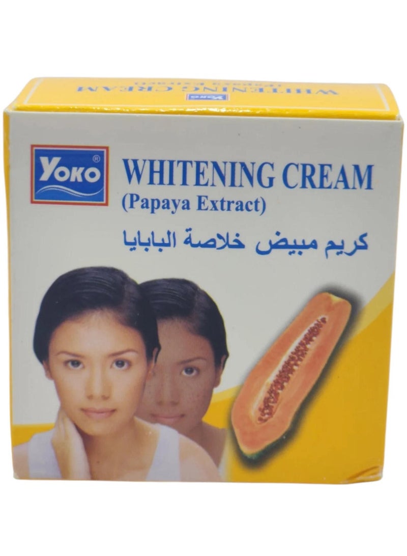 YOKO Whitening Cream With Papaya Extract 4G - Image 1