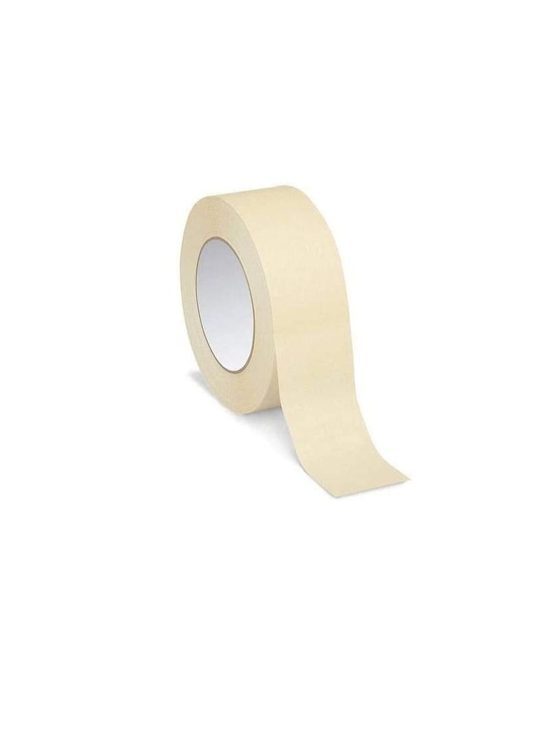 ROBUSTLINE Robustline Adhesive Masking Tape General Purpose Painter's Tape Bulk for Painting, Labeling, Packing, Craft, Art, Home, Office, School Etc. (1 INCH, 12)  - Image 3
