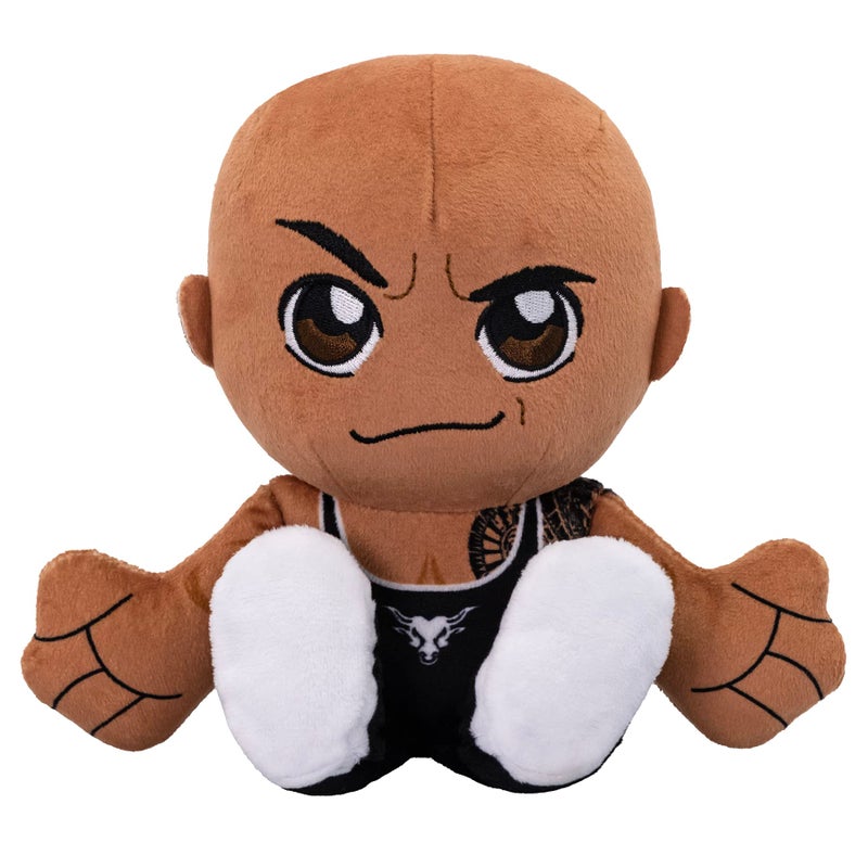 Bleacher Creatures WWE The Rock 8 Kuricha Plush Soft Chibi Inspired Wrestling Legend - Image 2