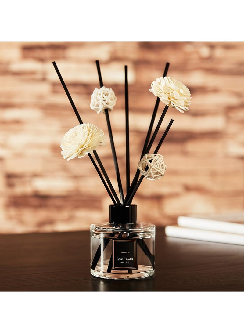 Lime Basil & Mandarin Reed Diffuser Set 120ml | Citrus Aromatic Room Fragrance for Home & Office | Premium Essential Oil Sticks Air Freshener Gift  - Image 2