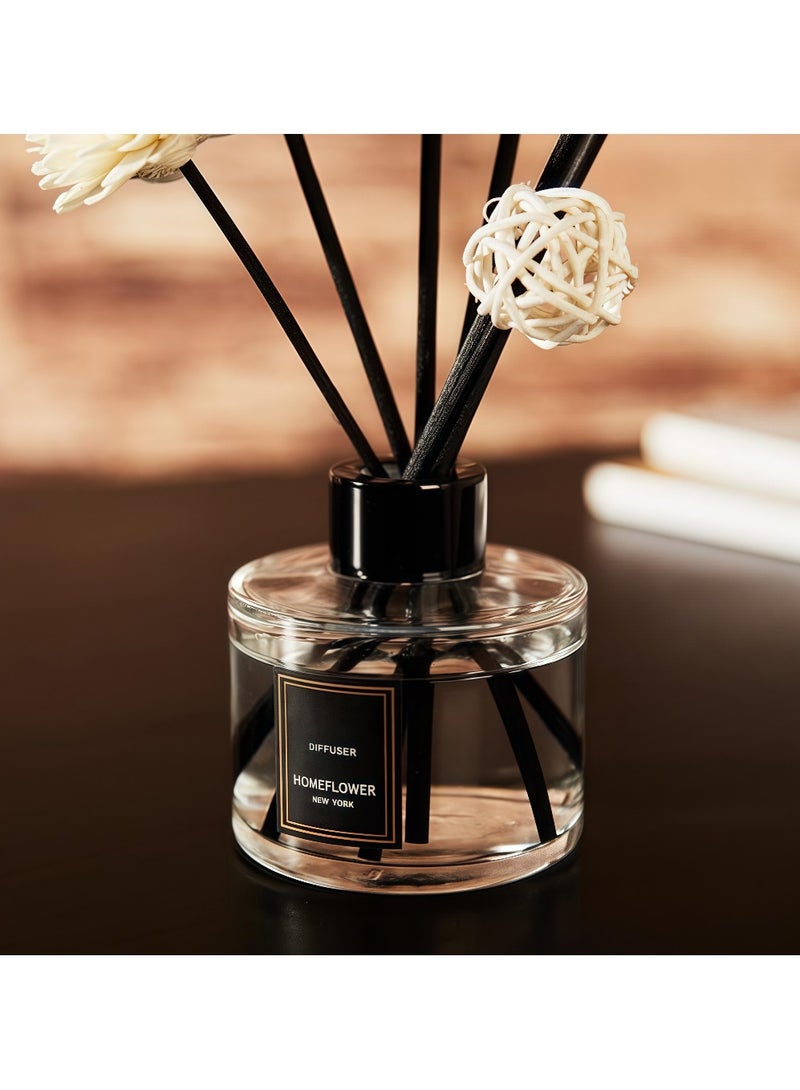 Lime Basil & Mandarin Reed Diffuser Set 120ml | Citrus Aromatic Room Fragrance for Home & Office | Premium Essential Oil Sticks Air Freshener Gift  - Image 3