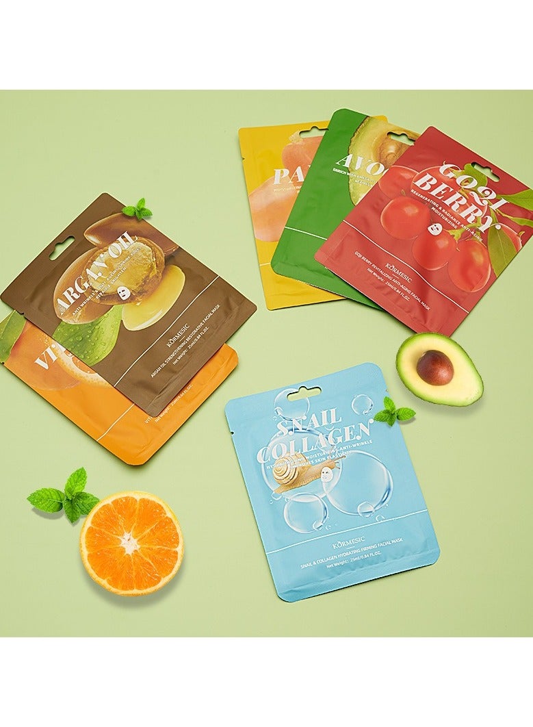 Kormesic Vitamin C Sheet Mask 5pcs  - Image 3