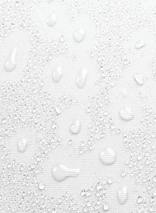 InterDesign iDesign Fabric Shower Curtain, Long 72-Inch by 84-Inch, White - Image 5