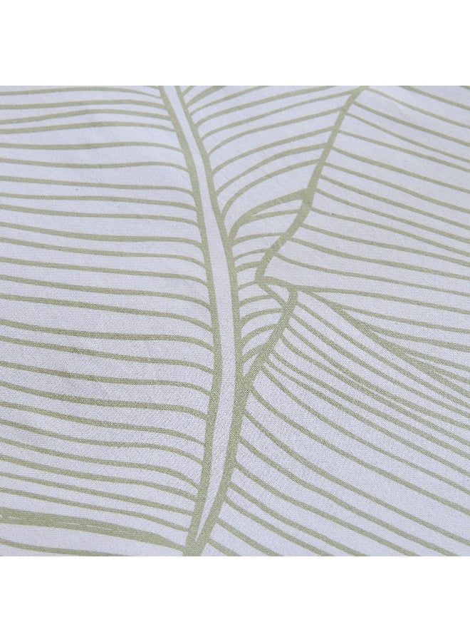 Home Box Malta Musa Printed Cotton Twin Fitted Sheet - 120x200+33 cm - Image 5