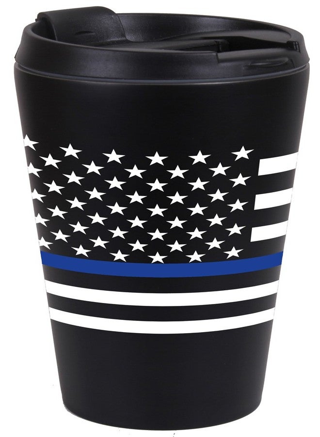 Rothco Thin Blue Line Flag Travel Mug - Image 1