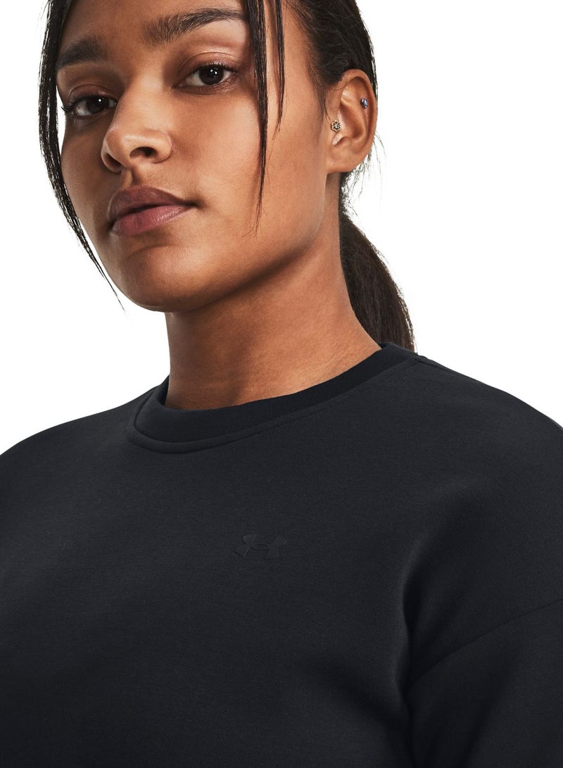UNDER ARMOUR Unstoppable Fleece Crewneck Sweatshirt - Image 3