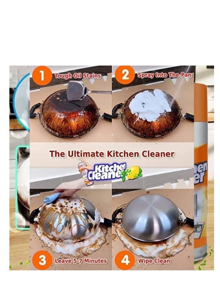 ام كيو بخاخ تنظيف ومزيل صدأ المطبخ 500 مل – فعال لإزالة بقع الزيوت والشحوم، آمن وغير قابل للاشتعال - Image 2