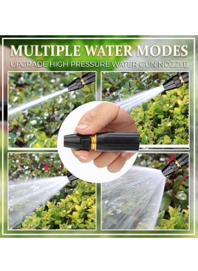 Spaceshoop Portable High Pressure Washing Water Gun, Adjustable Multifunction Pressure Washer Nozzle Spray Gun Direct Spray Car Wash Water Gun, Black High Pressure Nozzle  - Image 3