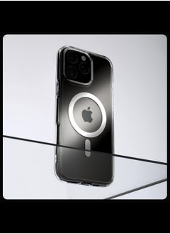 Spigen غطاء حماية Ultra Hybrid MagFit لهاتف iPhone 16 Pro Max مزود بـ MagSafe (2024) - أبيض  - Image 3