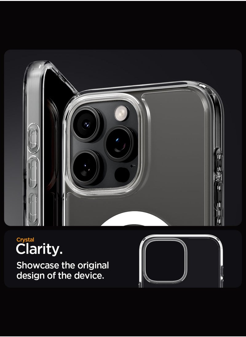 Spigen - غطاء حماية Ultra Hybrid MagFit لهاتف iPhone 16 Pro Max مزود بـ MagSafe (2024) - أبيض - Image 1