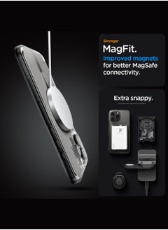 Spigen غطاء حماية Ultra Hybrid MagFit لهاتف iPhone 16 Pro Max مزود بـ MagSafe (2024) - أبيض  - Image 5