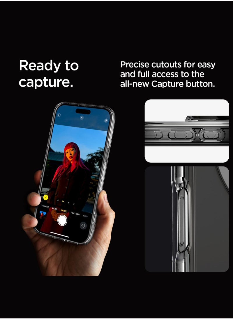 Spigen - غطاء حماية Ultra Hybrid MagFit لهاتف iPhone 16 Pro Max مزود بـ MagSafe (2024) - أبيض - Image 1