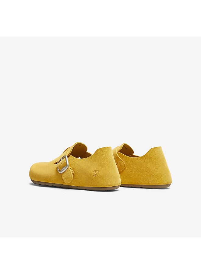 Basto 25 Autumn Birkenstock Style Fashion Retro Casual Women's Flats D3375cm5 Yellow Size 36 - Image 2