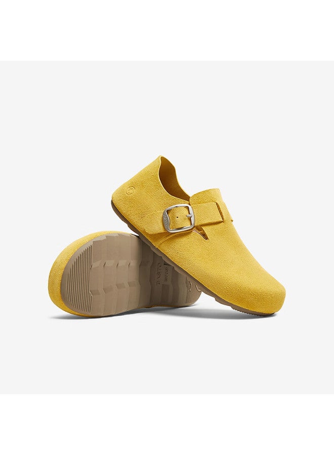 Basto 25 Autumn Birkenstock Style Fashion Retro Casual Women's Flats D3375cm5 Yellow Size 36 - Image 3