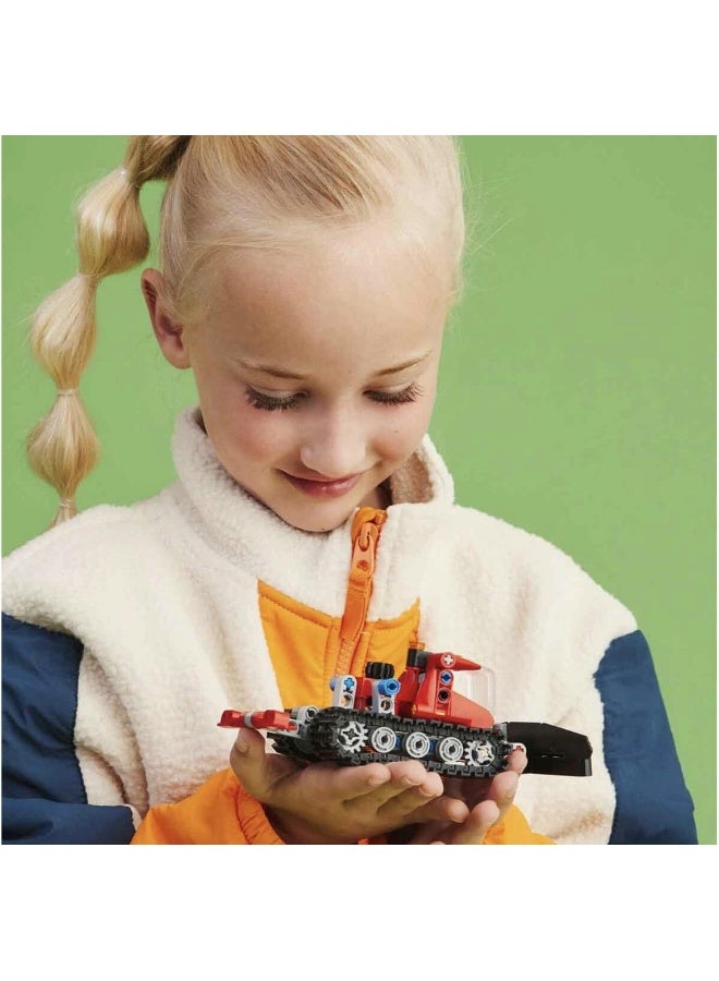 LEGO مجموعة ألعاب بناء ماكينة حلاقة الثلج 42148 من ليجو تكنيك (178 قطعة) - Image 3