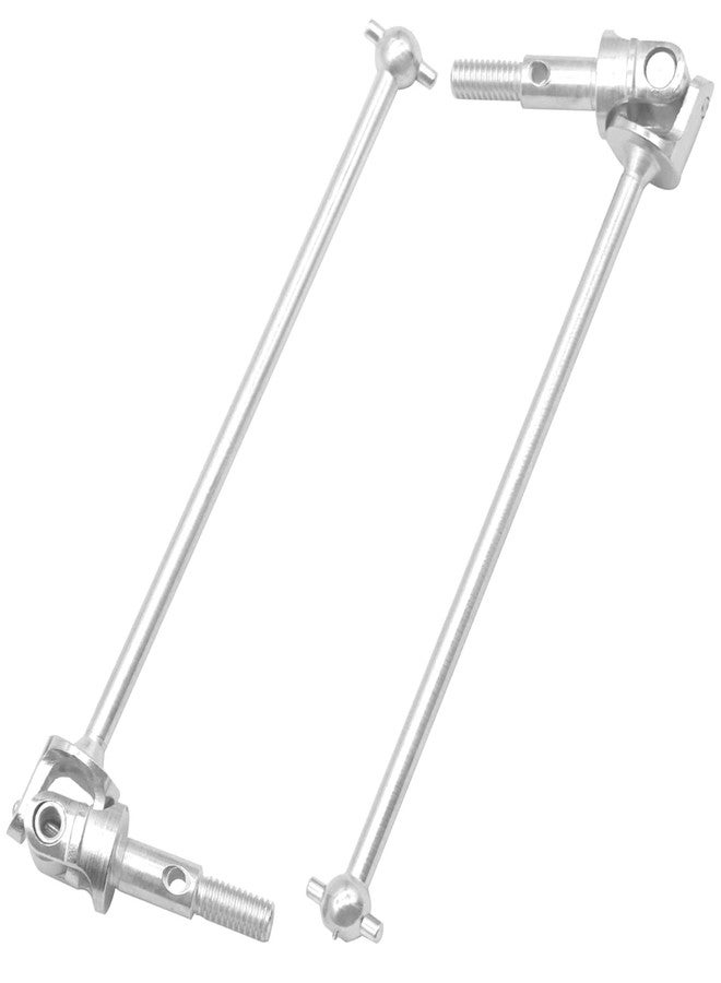 Vgoohobby 2Pcs Universal Shaft Drive Joint Upgrade Part 108015 Compatible with HSP Redcat Volcano Epx/epx PRO 1/10 RC Car Monster Truck 94111 94108 (Silver) - Image 5