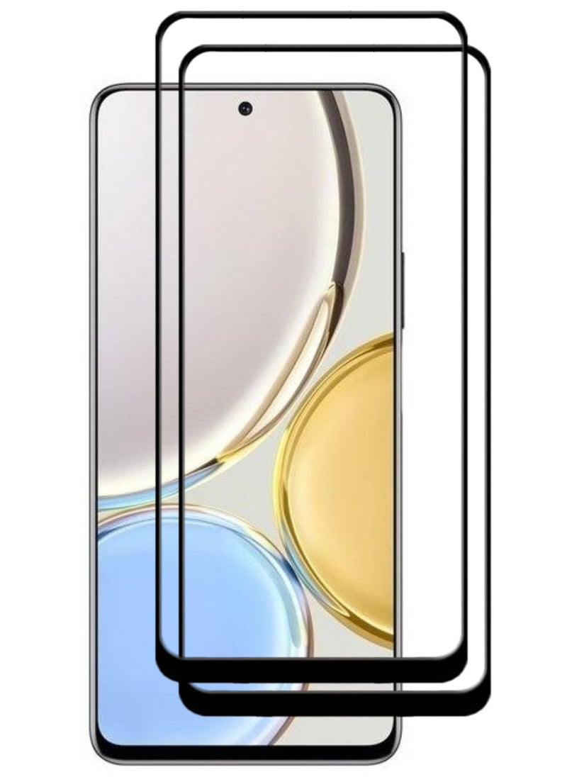 ACLIX 2 Pieces Antistatic ESD Dustproof Premium Quality High Definition Tempered Glass Screen Protector Designed For Honor X9 - Image 1
