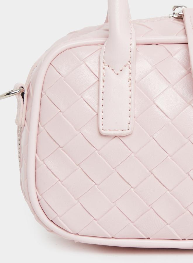 Styli Textured Mini Bag with Dual Handle - Image 2