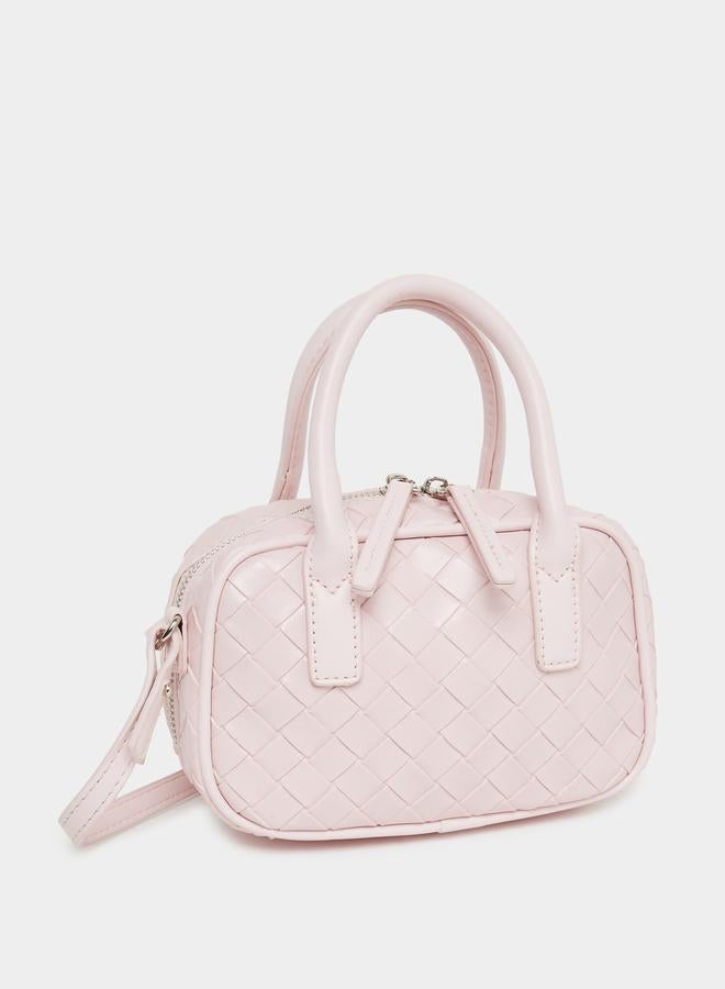 Styli Textured Mini Bag with Dual Handle - Image 1