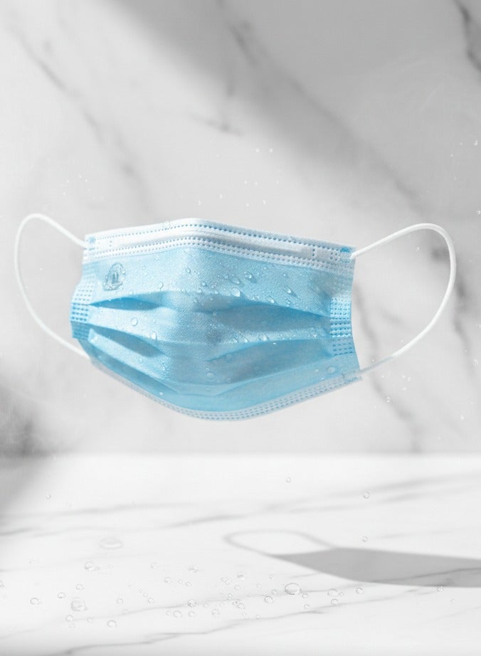 Medline Your everyday safety in its simplest form – Children's medical face masks for daily use – 2 packs of 50 masks (100 masks total) – 3 layers of protection with comfortable ear loops - Image 3