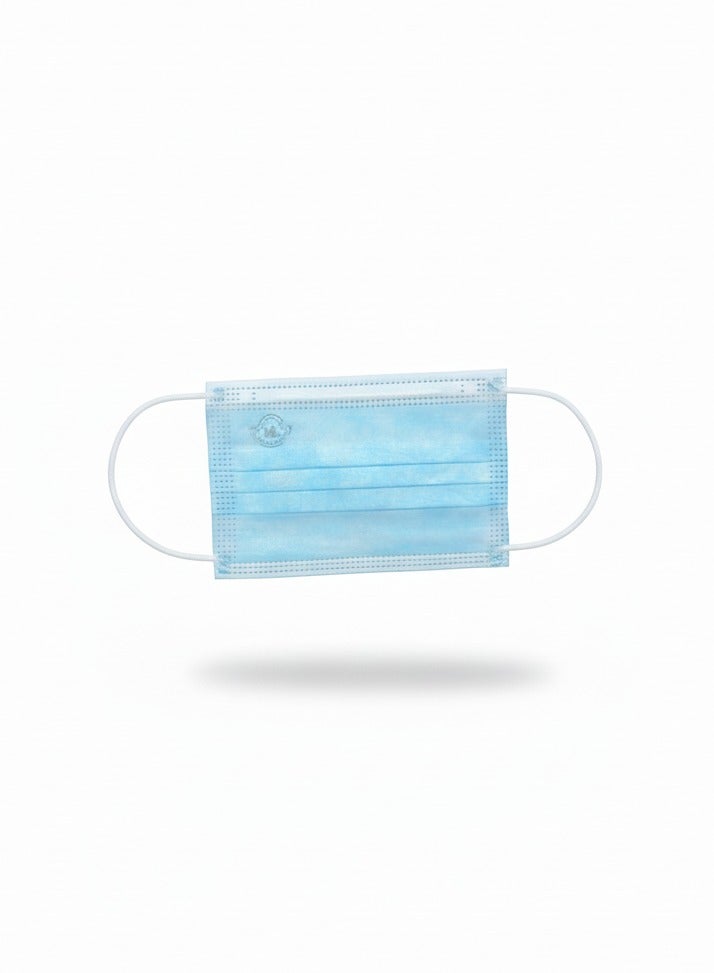 Medline Your everyday safety in its simplest form – Children's medical face masks for daily use – 2 packs of 50 masks (100 masks total) – 3 layers of protection with comfortable ear loops - Image 4