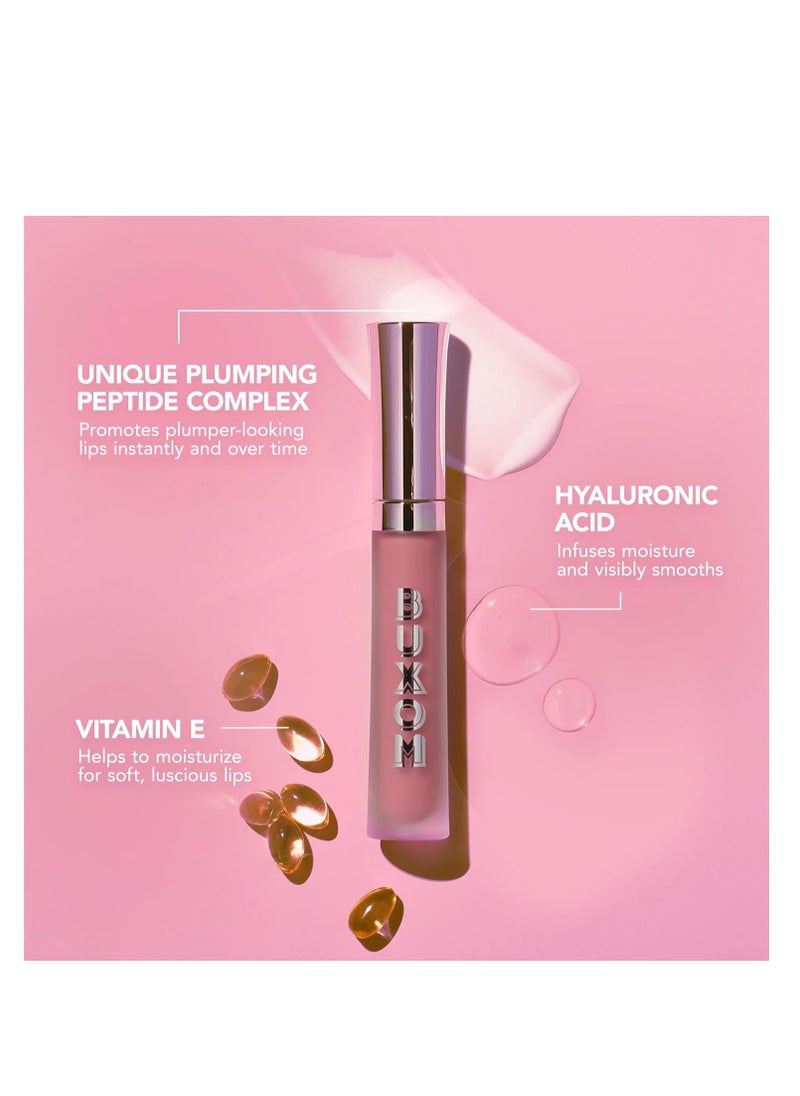 BUXOM BUXOM Full-On Plumping Lip Cream, Lip Plumper Gloss, Enhancing Tinted Lip Plumper, Moisturizing Lip Gloss with Peptides and Vitamin E, Cruelty Free  - Image 3