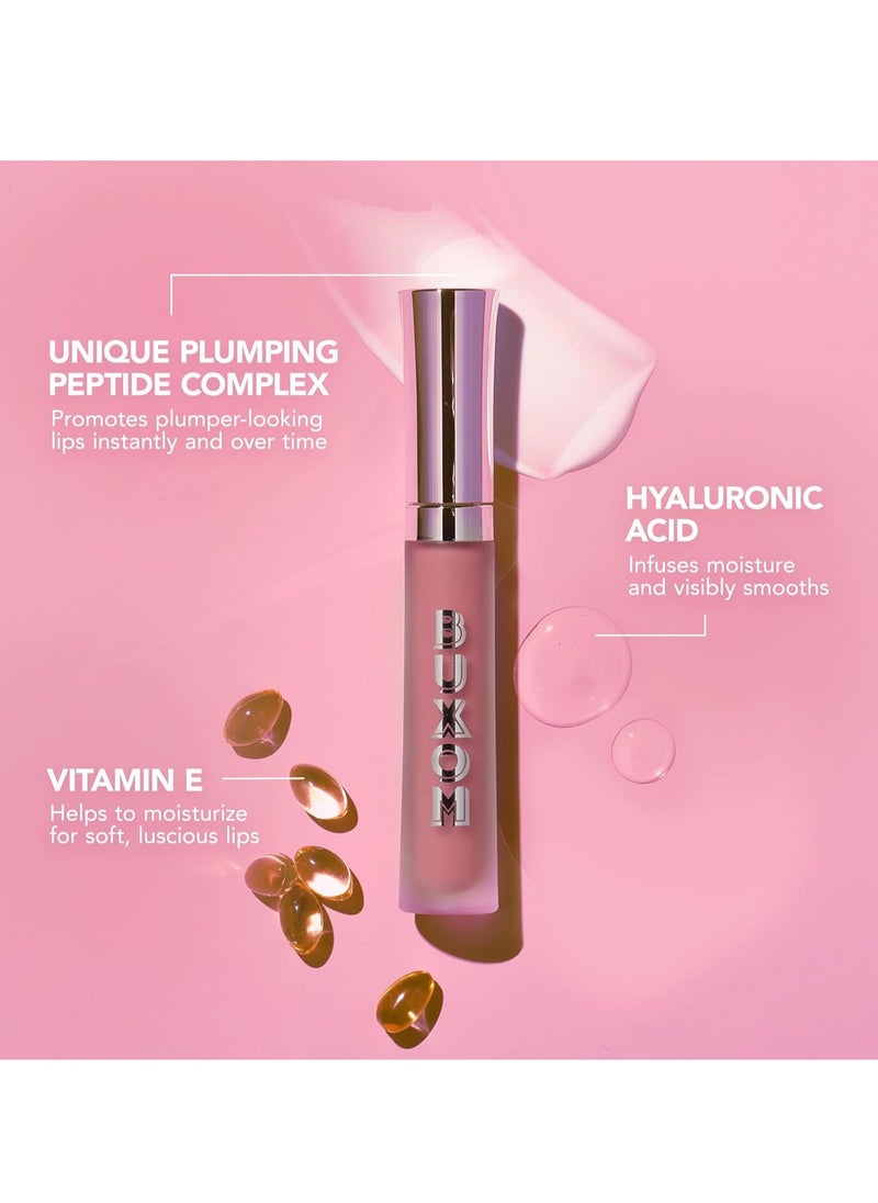 BUXOM BUXOM Full-On Plumping Lip Cream, Lip Plumper Gloss, Enhancing Tinted Lip Plumper, Moisturizing Lip Gloss with Peptides and Vitamin E, Cruelty Free  - Image 4