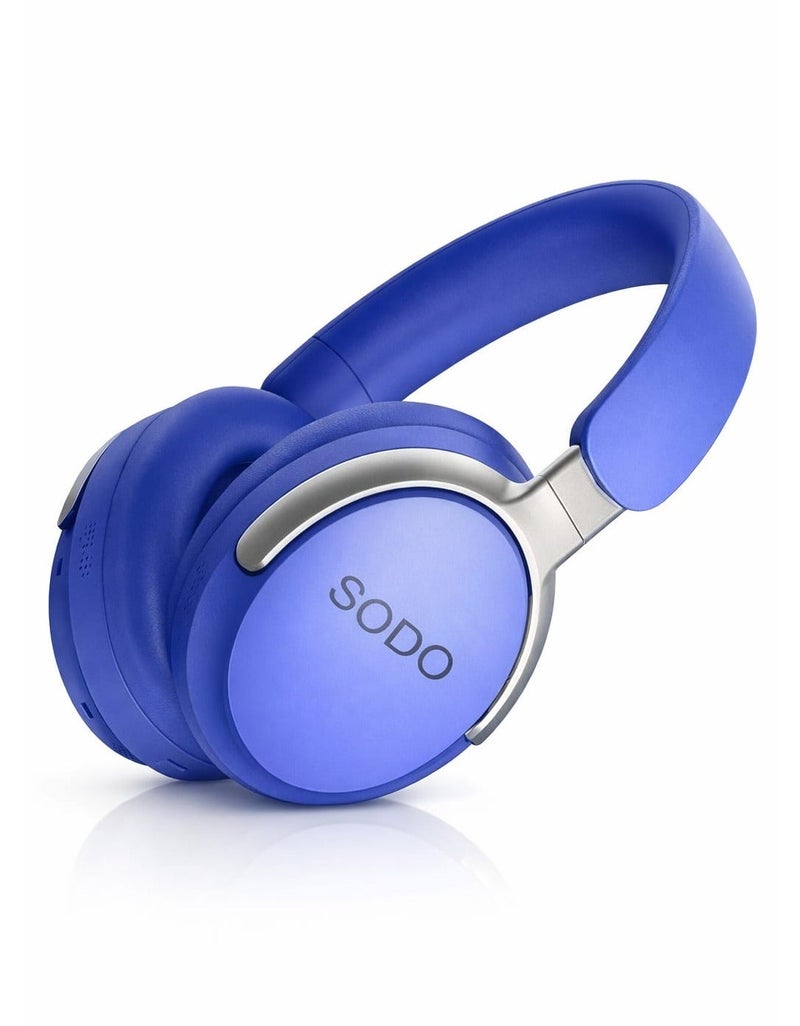 سودو سماعة الرأس SD-1103 اللاسلكية ستيريو فوق الأذن مع ميكروفون ازرق - Image 2