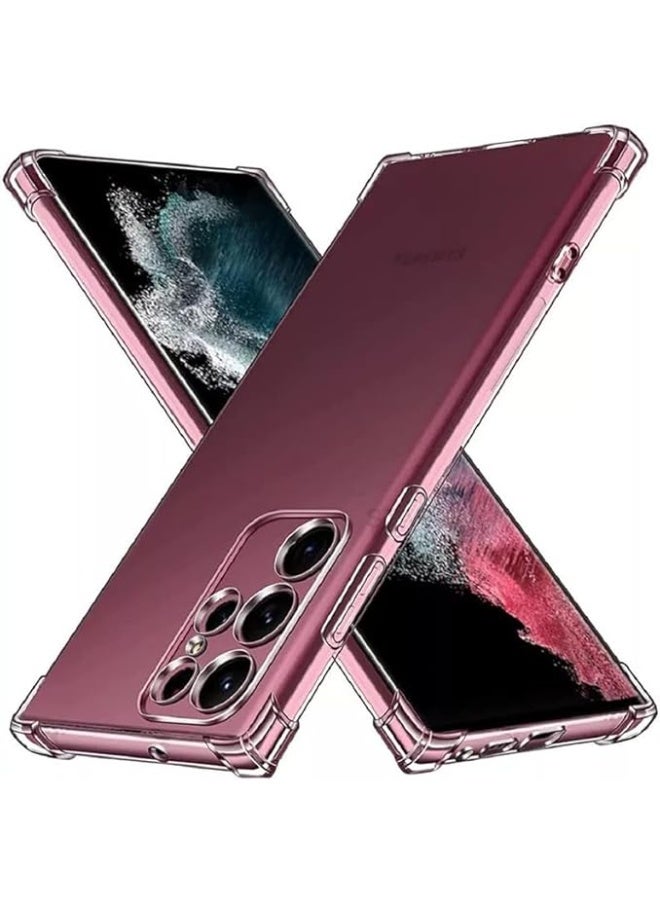 بروماس غطاء شفاف لهاتف سامسونج جالاكسي S22 ألترا – واقٍ ضد الصدمات بتصميم نحيف، حماية من الاصفرار، حواف TPU مرنة، مقاوم للخدوش - Image 1