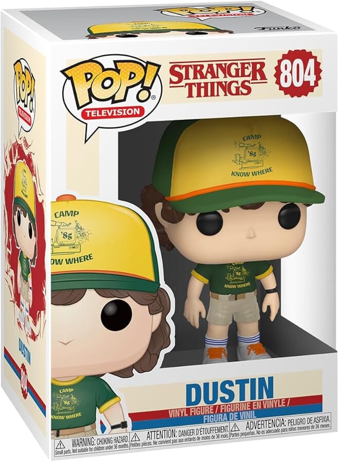 Funko POP! Vinyl: Television: Stranger Things: Dustin Henderson - (At Camp) - Collectable Vinyl Figure - Gift Idea - Official Merchandise - Toys for Kids & Adults - TV Fans