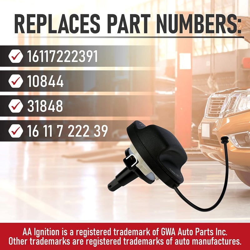 AA Ignition غطاء خزان الوقود البديل من AA Ignition لسيارات BMW و Mini - متوافق مع عدة طرازات - Image 3