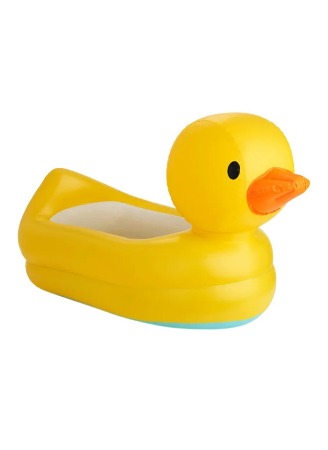 مونشكين White Hot Inflatable Duck Tub, 6 to 24 Months, Piece of 1