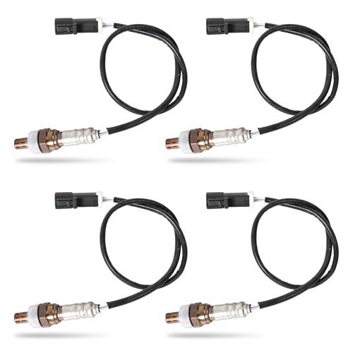 KUIPERAUTO Oxygen Sensor Upstream + Downstream Compatible with Ford F-150 F-250 Super Duty Expedition Explorer Ranger Lincoln Navigator 1993-2007 OE#15716 15717 15664 ZZC318861 (Set of 4) - Image 1
