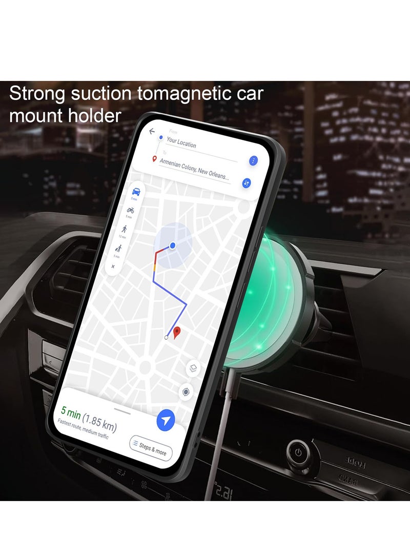 اليشمك لـ vivo V50 Lite 5G غطاء الحالة ، غطاء عدسة الكاميرا الشريحة ، حامل الحلقة المغناطيسية حالة الهاتف الوقائي لـ vivo V50 Lite 5G ، الأسود. - Image 4