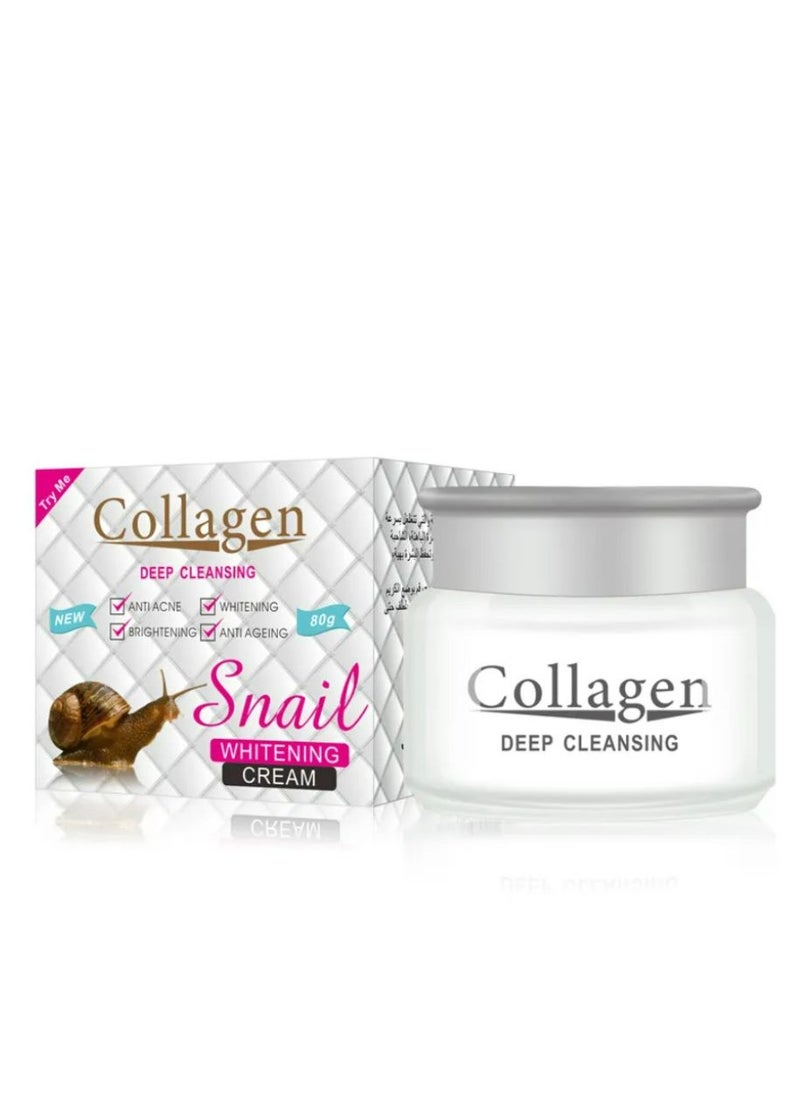 Aichun beauty - Cream Snail Whitening With Collagen 80g - Image 1