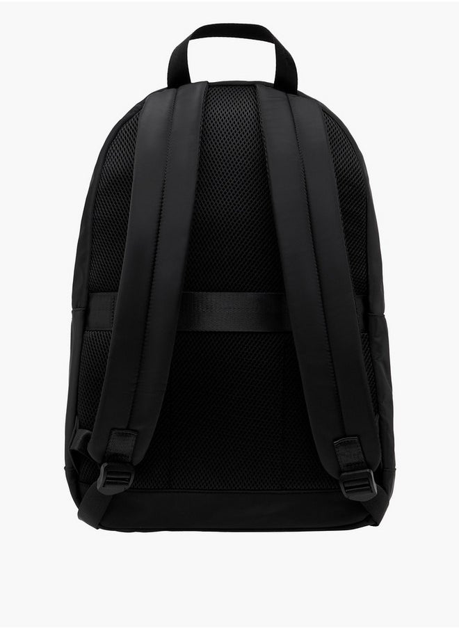 Lee Cooper Solid Backpack with Zip Closure and Adjustable Strap - 12x30x45 cm  - Image 3
