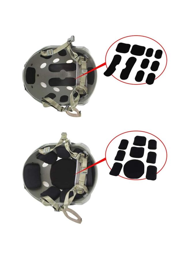 طقم حشو الخوذة، طقم وسائد إسفنجية بديلة للخوذة، ملحقات تكتيكية، أطقم حشو دراجات نارية، حصائر للأزياء - Image 5