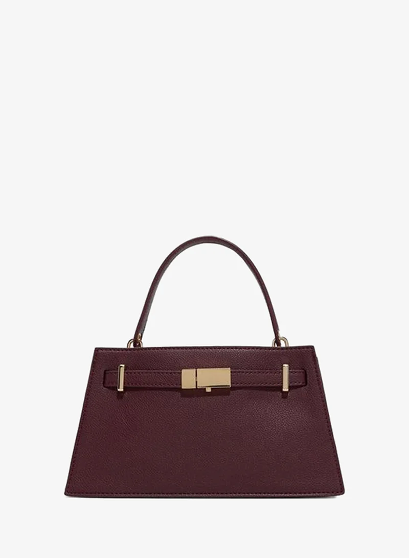 Becccca Ladies Red Top Handle Bag
