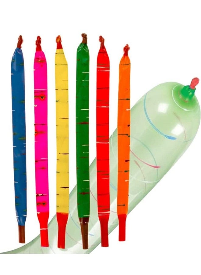 FULLFILLS All in one-50 pc long twisting balloons with1 free pump + 25 pc rocket whistling balloon with nozzle pipe + 30 pc balloon - Image 3