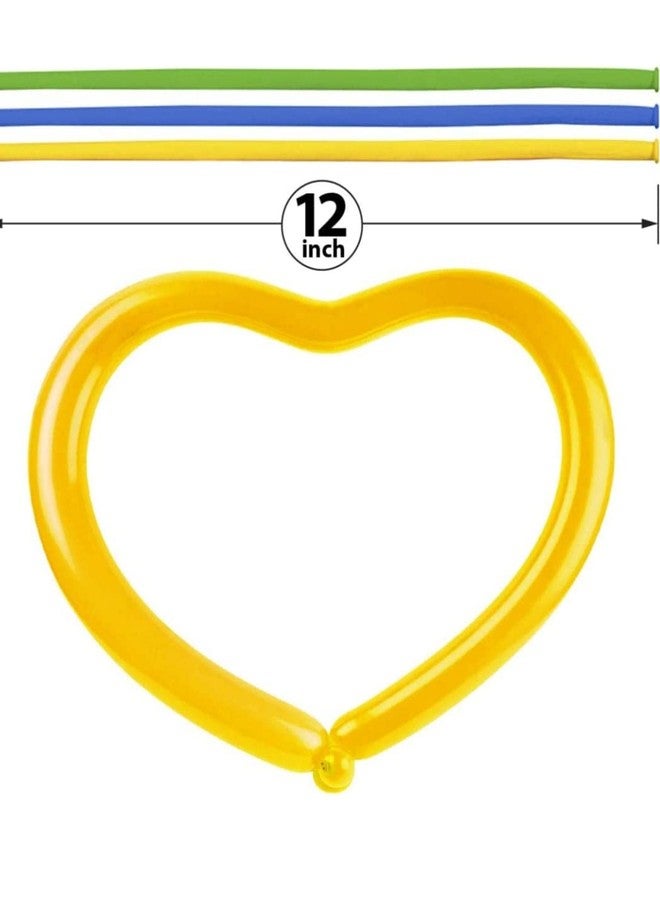 FULLFILLS All in one-50 pc long twisting balloons with1 free pump + 25 pc rocket whistling balloon with nozzle pipe + 30 pc balloon - Image 5